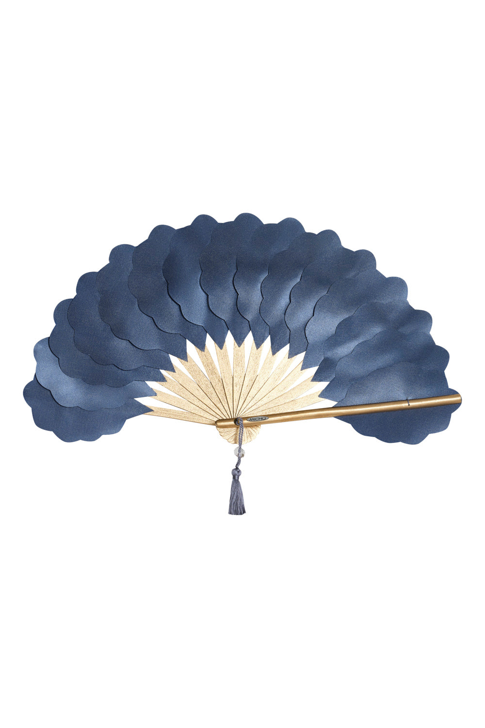 Small Waves Fan – Taupe