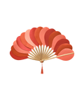 Classic Fan – Mixed Orange