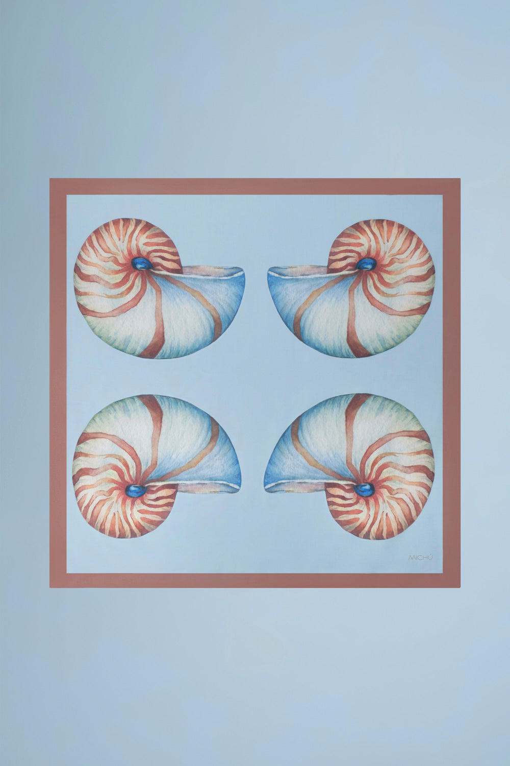 CARACOLÍ SCARF AQUA