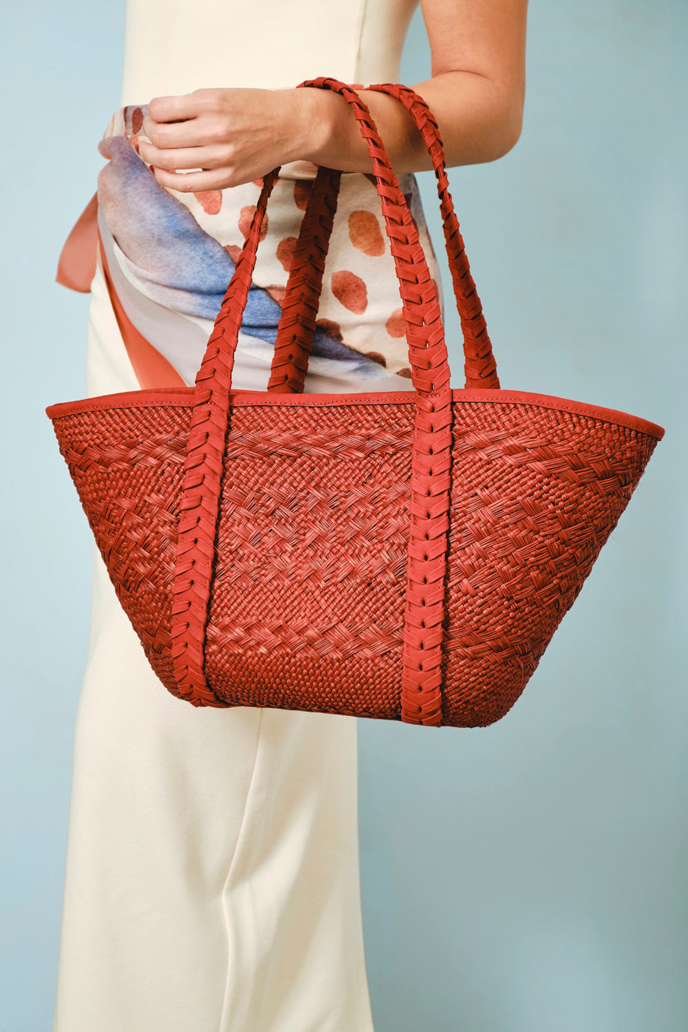 MOSAICO BRAIDED RED