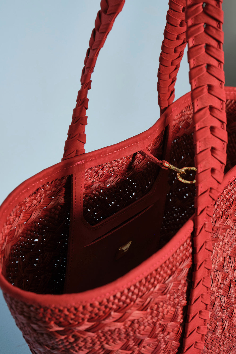 MOSAICO BRAIDED RED