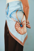 CARACOLÍ SCARF AQUA