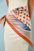 CARACOLÍ SCARF CORAL